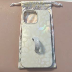 White Opal Leopard Loopy iPhone 13 Pro Max